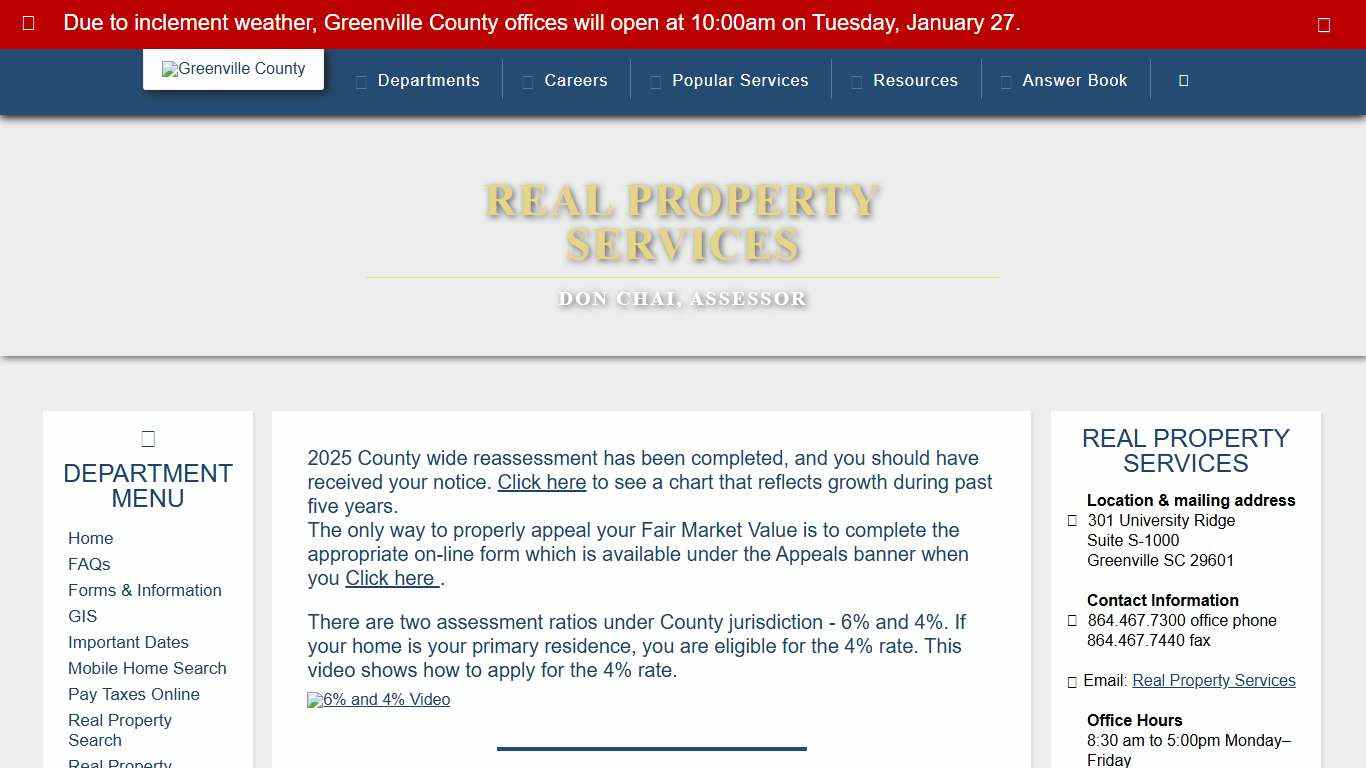 County of Greenville, SC